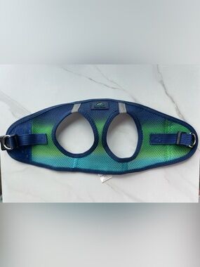 Doggy Design Mesh Dog Harness in Teal & Navy